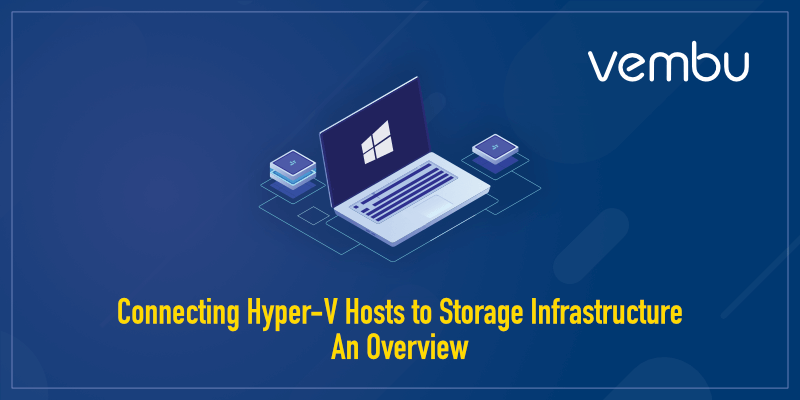 连接Hyper-V主机到存储基础设施