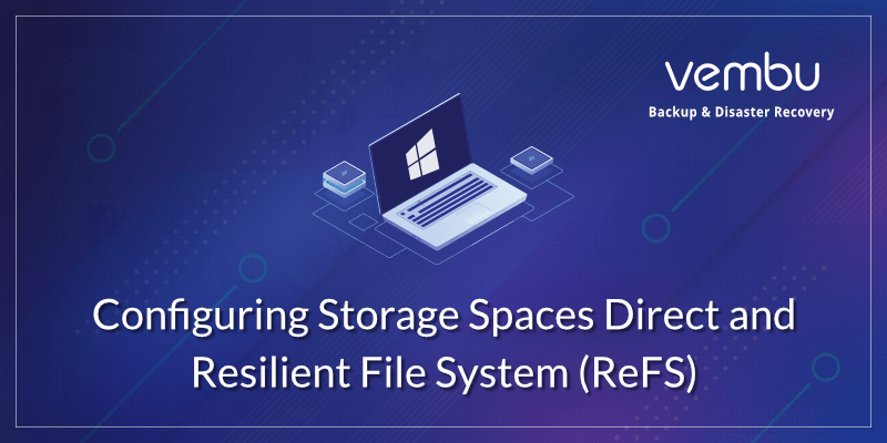 配置存储空间直通和弹性文件系统(ReFS)