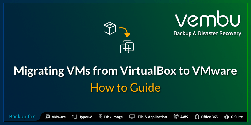 将虚拟机从VirtualBox迁移到VMware